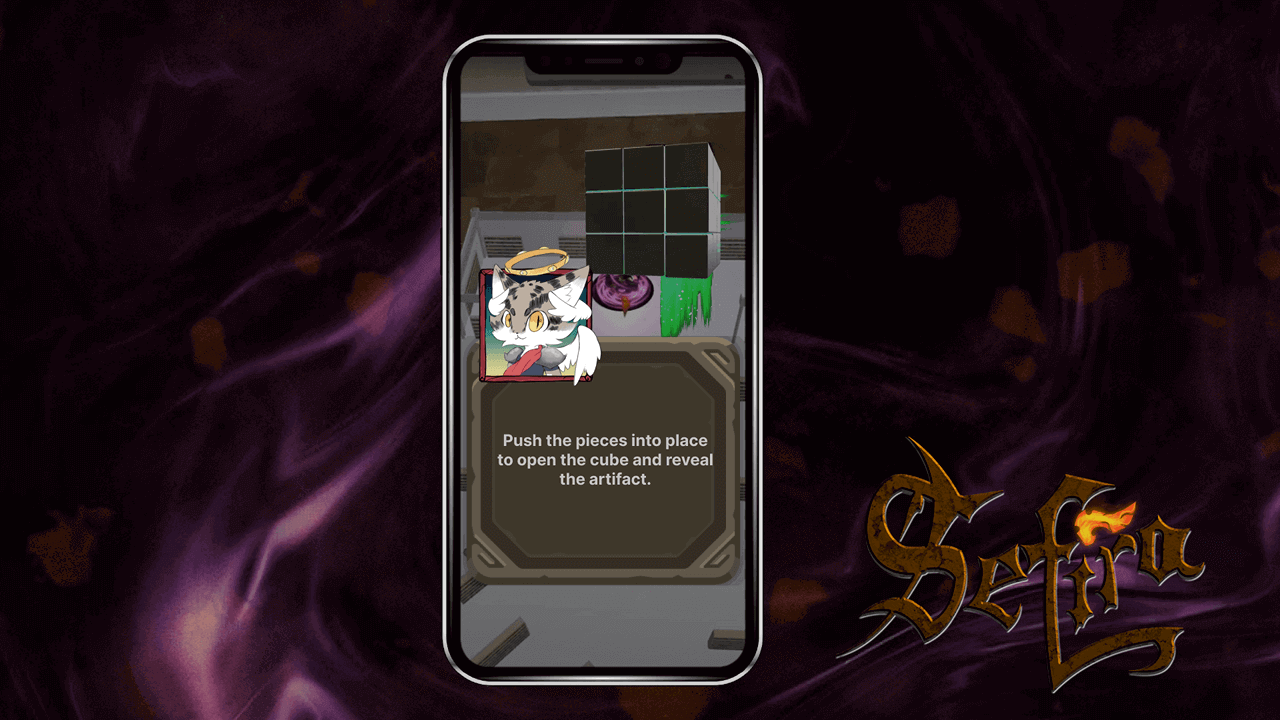 Sefira: AR Game Framework for Libraries and Museums